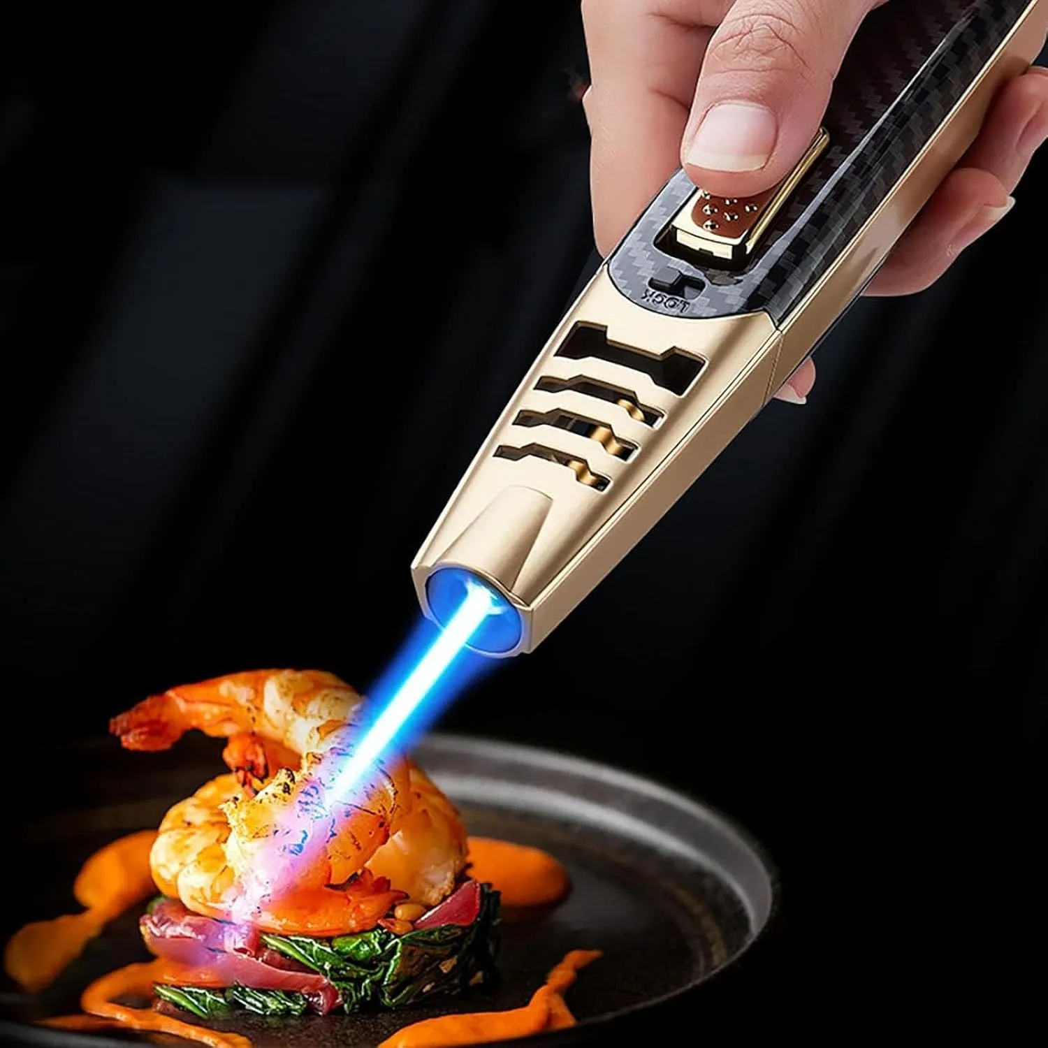 Fire Blaze - Fireblaze Lighters, Fireblaze Electric Lighters, Fireblaze Adjustable Double Arc Torch Lighters, Rechargeable Lighters for Outdoor Adventures (C)