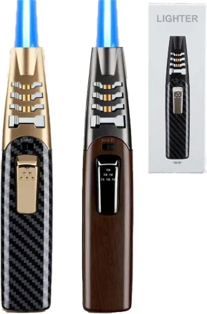 Fire Blaze Lighter Electric，Lighter Electric, Bright Blaze Torch Lighter, Powerful Adjustable Flame Dual-Arc Torch Lighter, Lighters for Outdoor Use(2pack e)