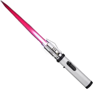 Fireblaze Plasma Lighter - Lightsaber-Inspired Dual Fuel System (Electric Arc & Butane Torch) with Stormproof Flame Control, Rechargeable Windproof Lighter(#2)
