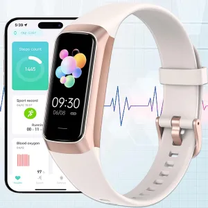 Fitness Tracker Watch, Smart Watch with Blood Pressure Heart Rate Sleep IP67 Waterproof Health Watch Fitness Activity Tracker Step Calorie Counter Pedometer Watches for Men Women Android iOS Phone