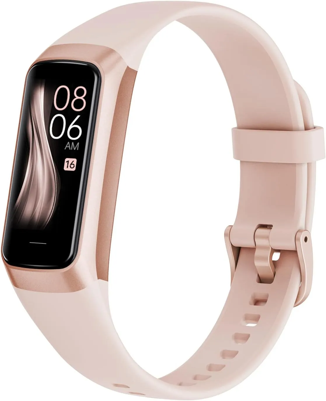 Fitness Tracker with 24/7 Blood Oxygen Heart Rate and Sleep Monitor,IP68 Waterproof,1.10''AMOLED Touch Color Screen,Step Counter Health Activity Trackers for Women Men