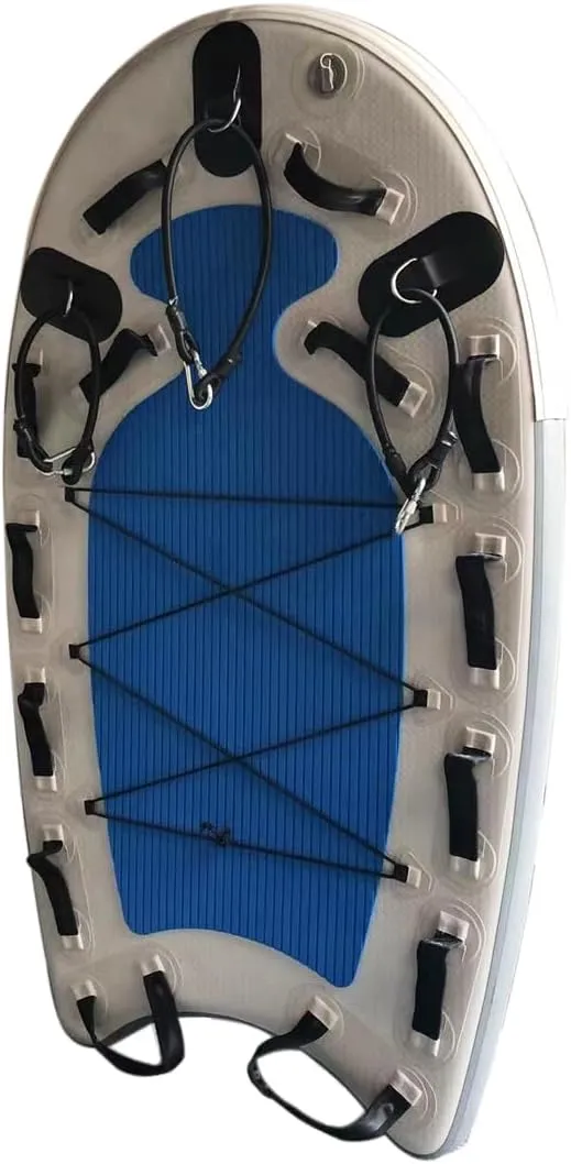 Floating Water Mat Water Mattress Rescue Sled Surfboard Board Jet Ski Rescue Board for Professional Emergency Rescue by Lifeguards, Fire & Rescue, Big Wave Surfing
