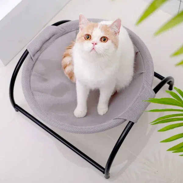 Floor Cat Hammock-With Stand 😺💤 Elevate Your Cat's Comfort with Style and Savings! 🐾💤