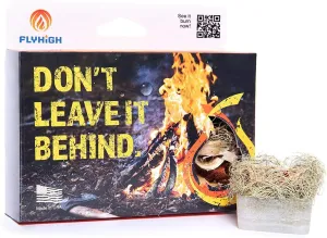 Flyhigh Fire Cubes: Quick Ignition, Eco-Friendly, Waterproof. Perfect for Camping, BBQs, and Fireplaces. Come Experience The Power of Light