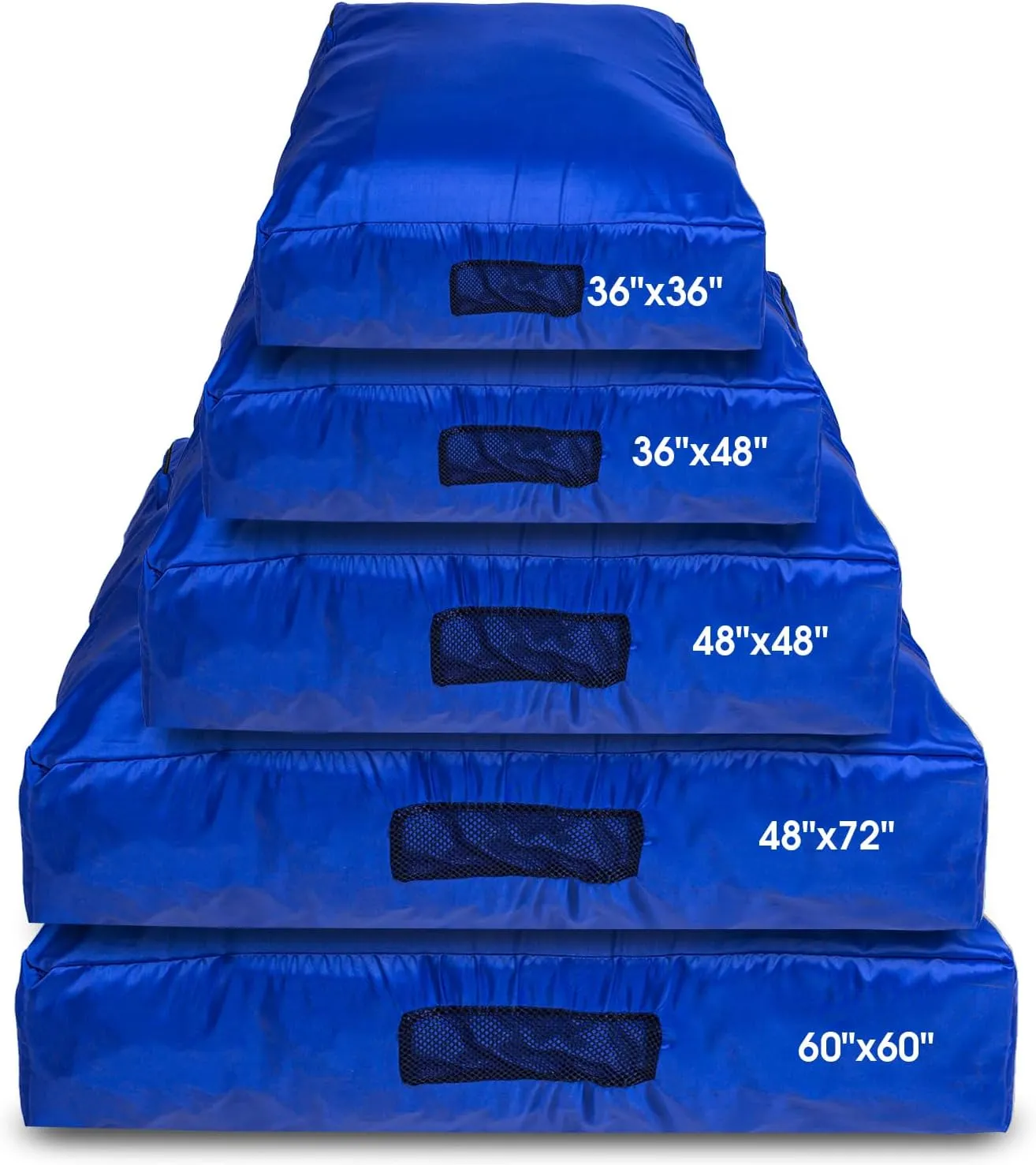 Foamma Crash Pad – (36’’ X 48’’) (3 Ft X 4 Ft) – Sensory Crash Pad with Foam Blocks for Autistic Kids, Soft Fabric & Washable Cover – Ideal for Kids and Adults to Jump, Play, or Relax
