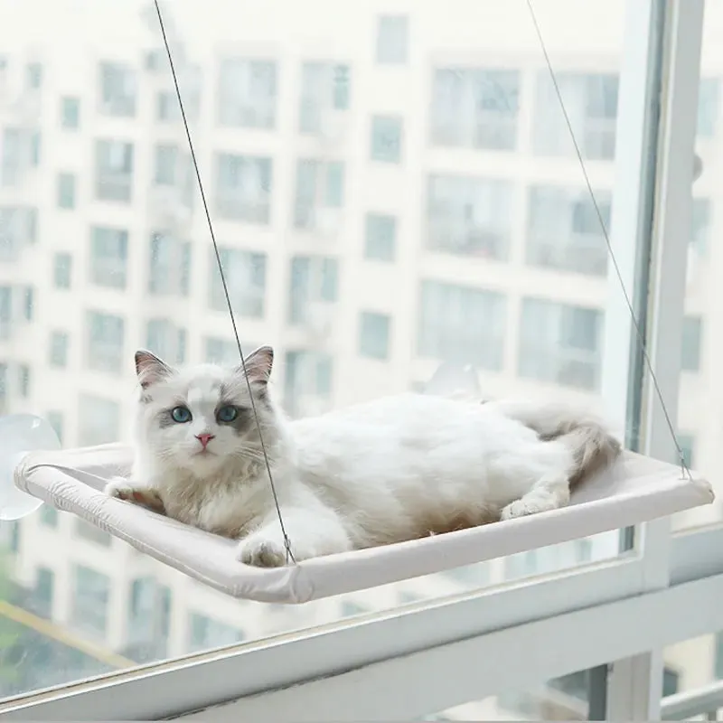 Foldable Cat Window Hammock Bed – Soft & Comfortable