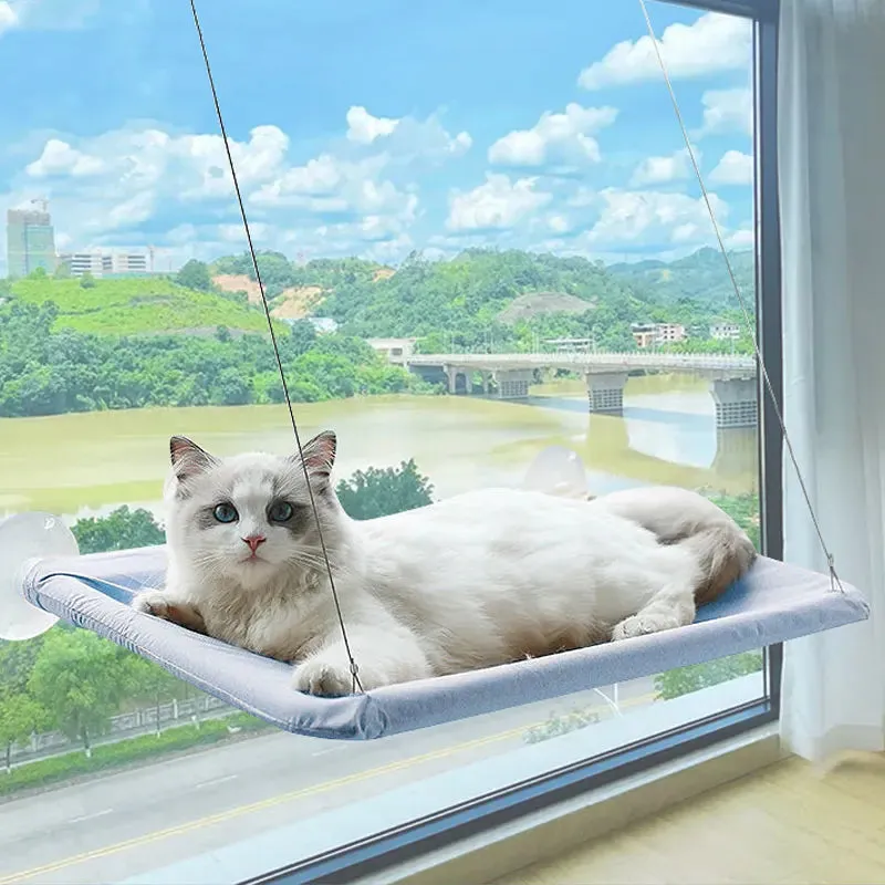 Foldable Cat Window Hammock Bed – Soft & Comfortable