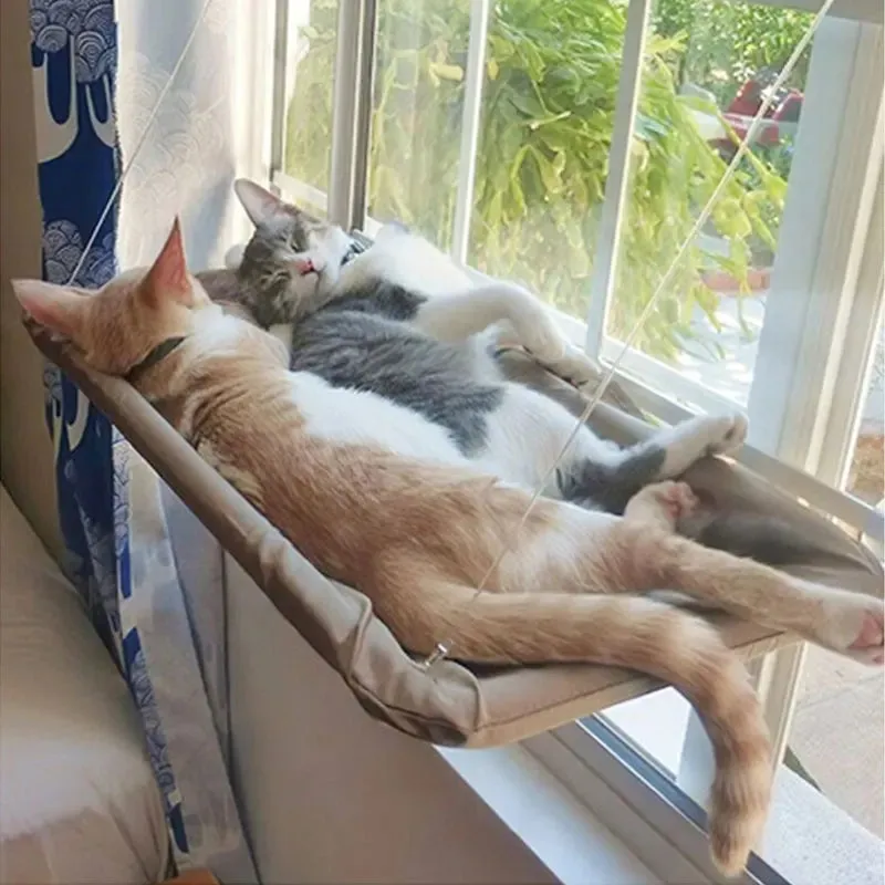 Foldable Cat Window Hammock Bed – Soft & Comfortable