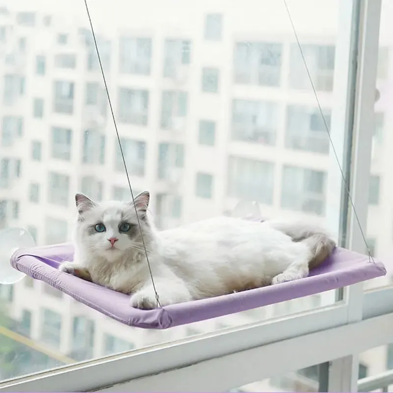 Foldable Cat Window Hammock Bed – Soft & Comfortable