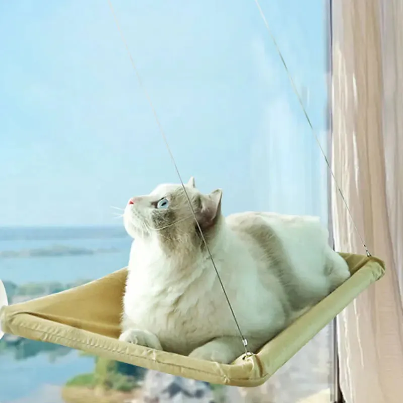 Foldable Cat Window Hammock Bed – Soft & Comfortable