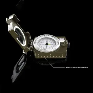 Foldable Compass, Portable Outdoor Navigation Compass Tools, for Camping, Hiking and Other Outdoor Activities Durable，Provide Accurate Direction Help, Easy to Carry