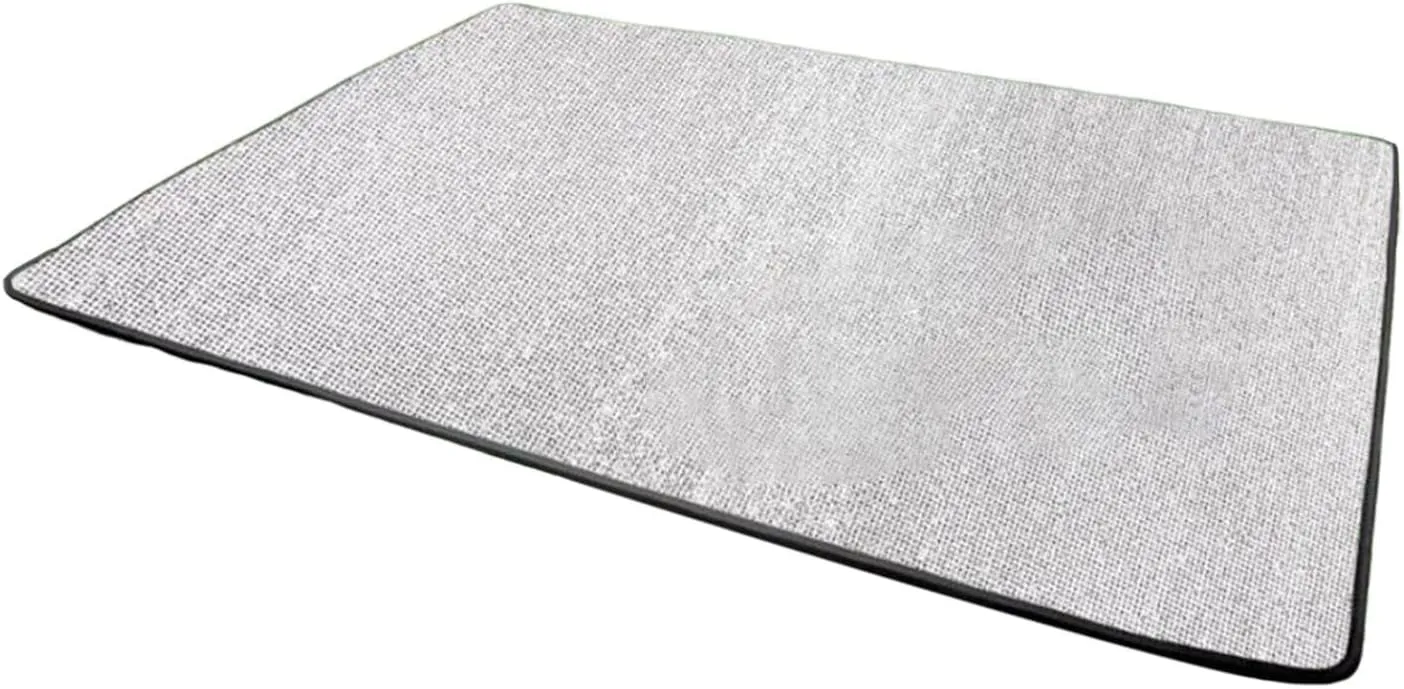 Folding Insulation Pad for Camping, Waterproof Foam Mattress, 200cmx200cmx0.8cm