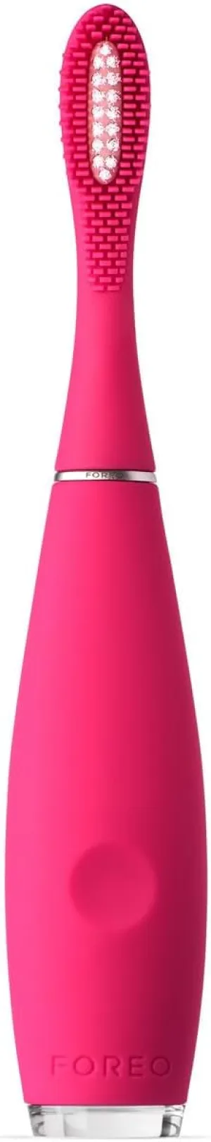 FOREO ISSA Kids Silicone Sonic Toothbrush for Kids, Rose Nose Hippo