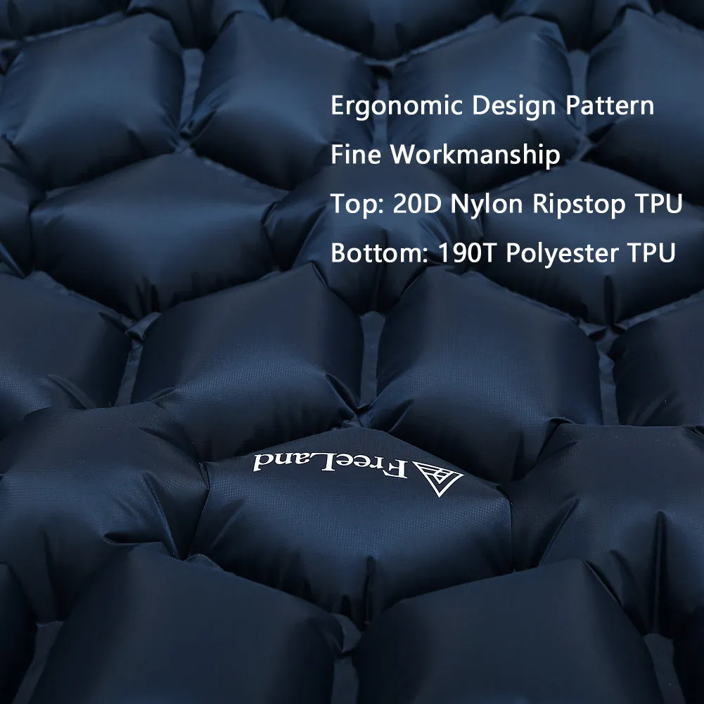 FreeLand Air Camping Sleeping Pad, Ultralight Inflatable Pads for Travel