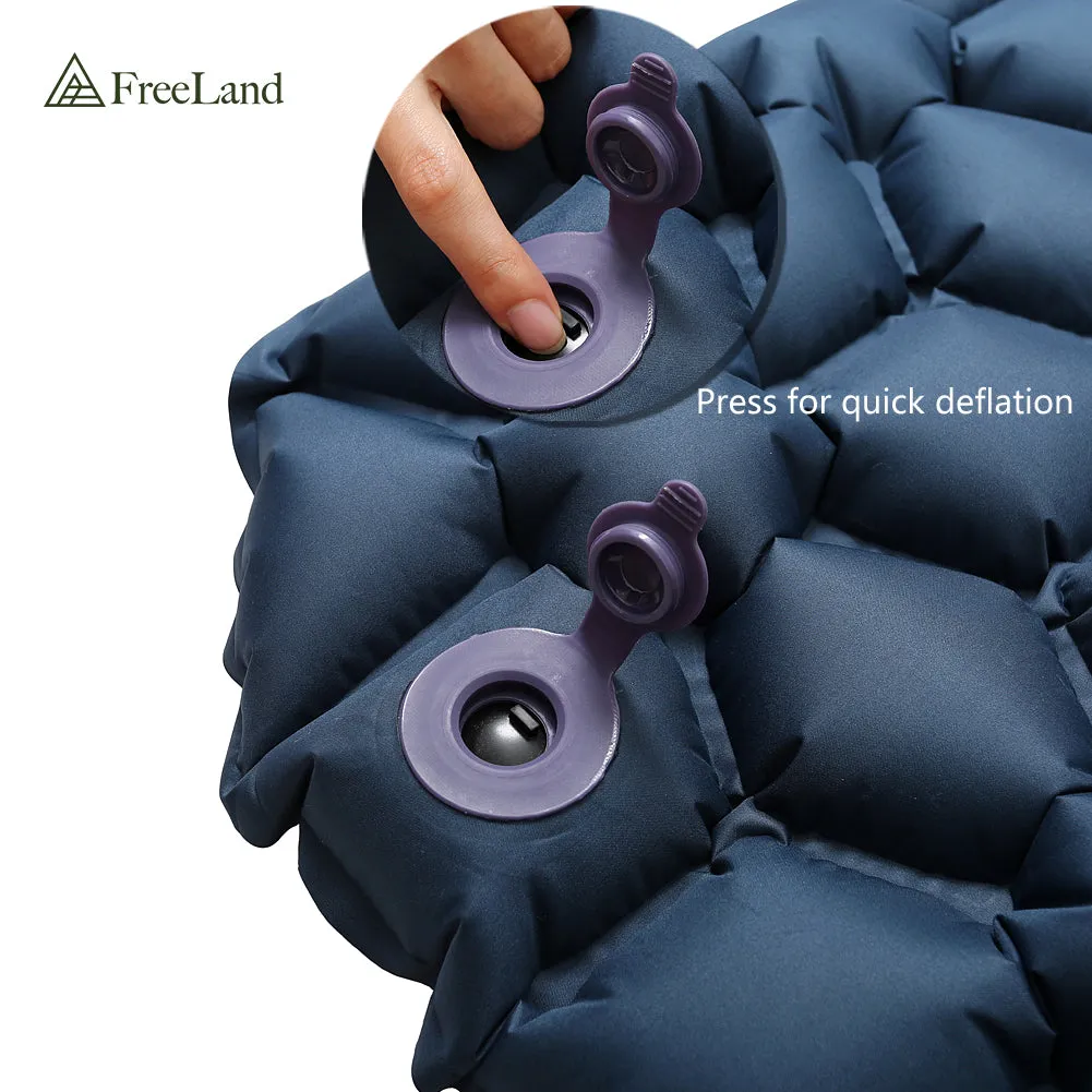 FreeLand Air Camping Sleeping Pad, Ultralight Inflatable Pads for Travel