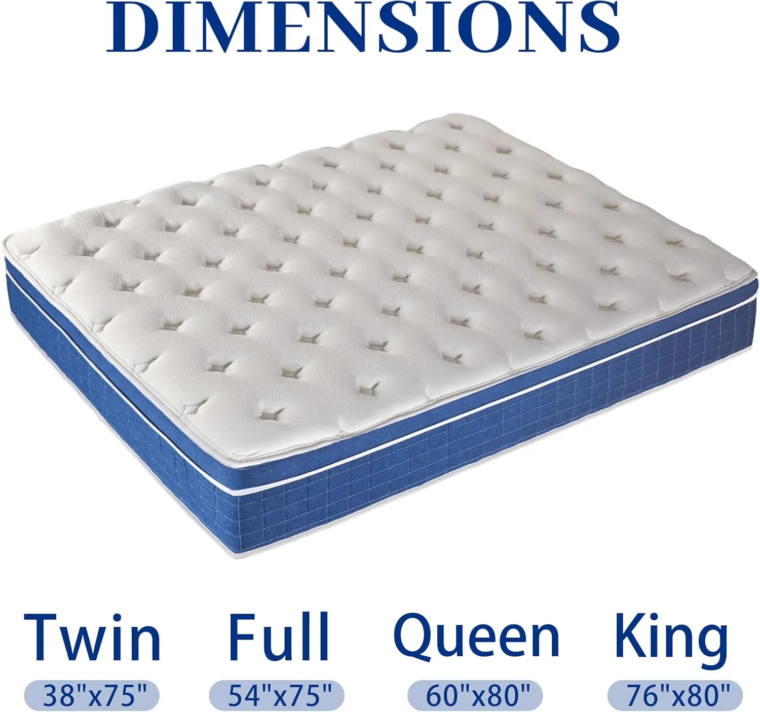 Full Mattress 12 Inch, Memory Foam Hybrid Mattress in A Box, Full Size Mattresses with Individually Pocket Spring for Pressure Relief, Strong Edge Support Motion Isolation Medium Firm, 180 Night Trial