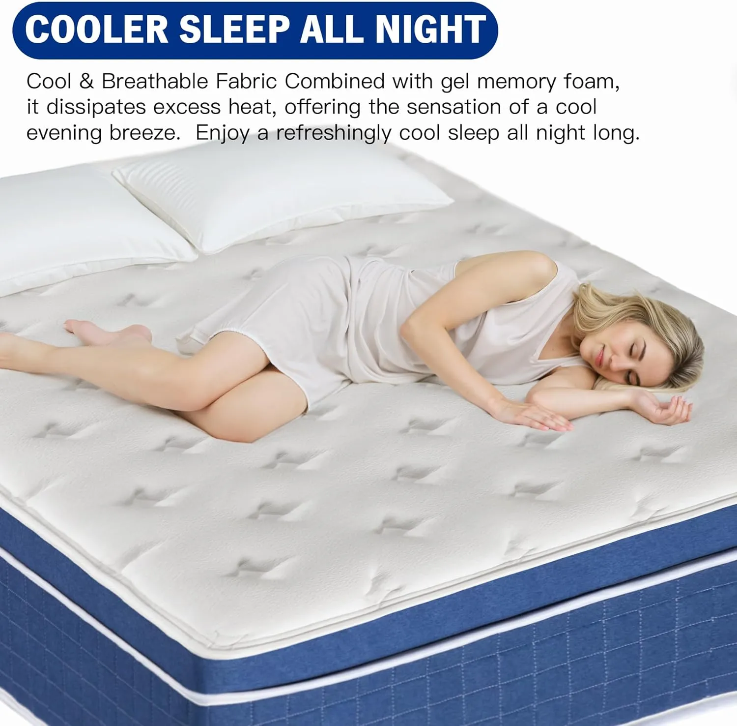 Full Mattress 12 Inch, Memory Foam Hybrid Mattress in A Box, Full Size Mattresses with Individually Pocket Spring for Pressure Relief, Strong Edge Support Motion Isolation Medium Firm, 180 Night Trial