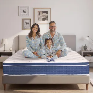 Full Mattress 12 Inch, Memory Foam Hybrid Mattress in A Box, Full Size Mattresses with Individually Pocket Spring for Pressure Relief, Strong Edge Support Motion Isolation Medium Firm, 180 Night Trial
