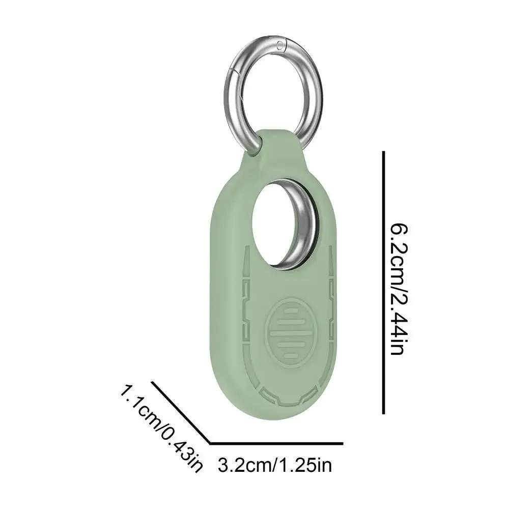 GalaxySmarttag 2 Silicone Protective Case Portable GPS Trackers Skin Sleeve For SamsungGalaxy Smart Tag 2 Anti-Lost Alarm Covers