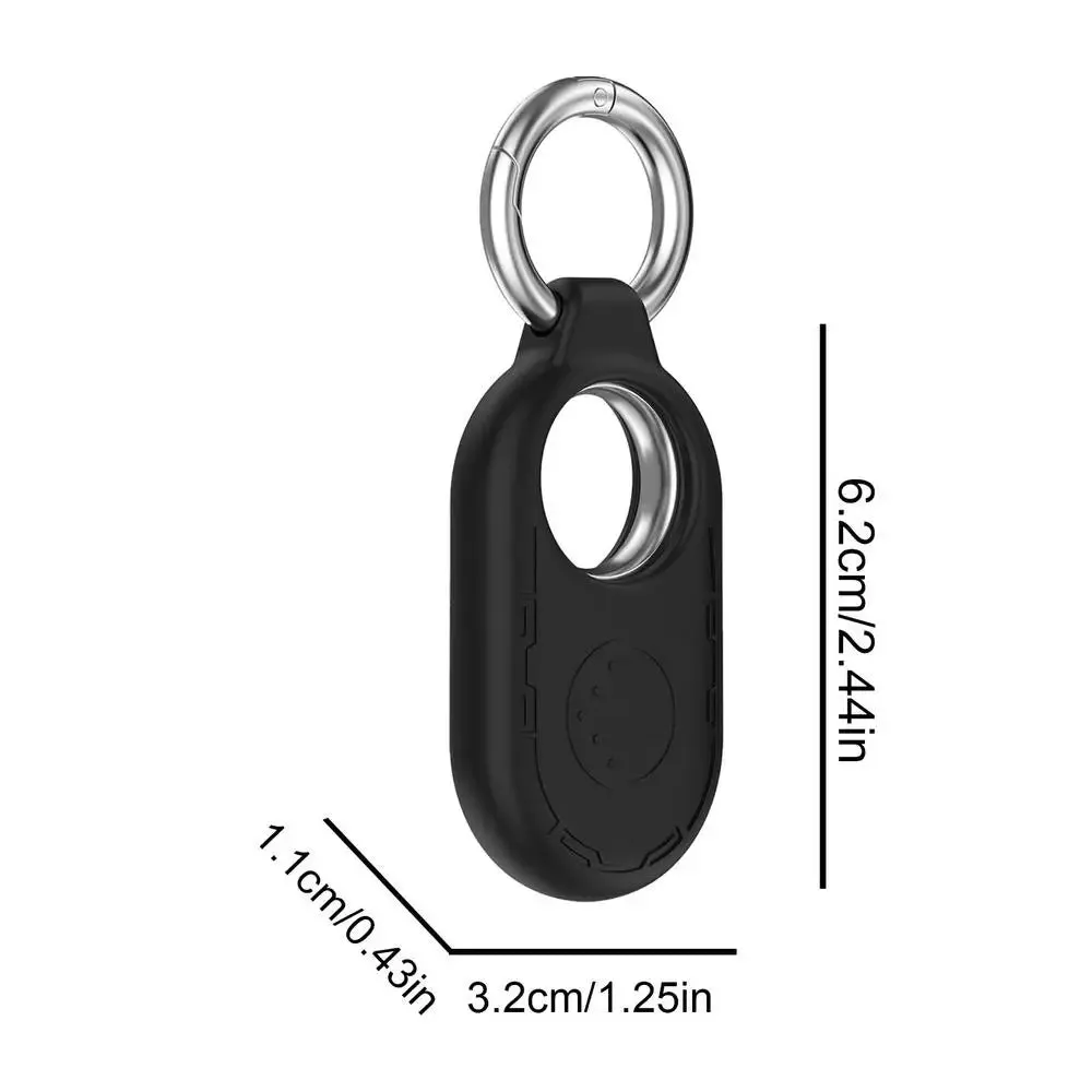 GalaxySmarttag 2 Silicone Protective Case Portable GPS Trackers Skin Sleeve For SamsungGalaxy Smart Tag 2 Anti-Lost Alarm Covers
