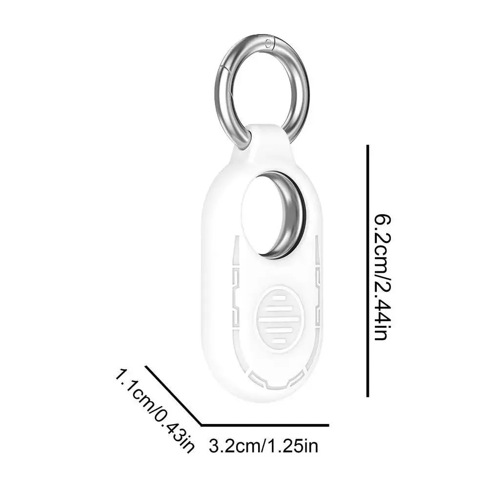 GalaxySmarttag 2 Silicone Protective Case Portable GPS Trackers Skin Sleeve For SamsungGalaxy Smart Tag 2 Anti-Lost Alarm Covers
