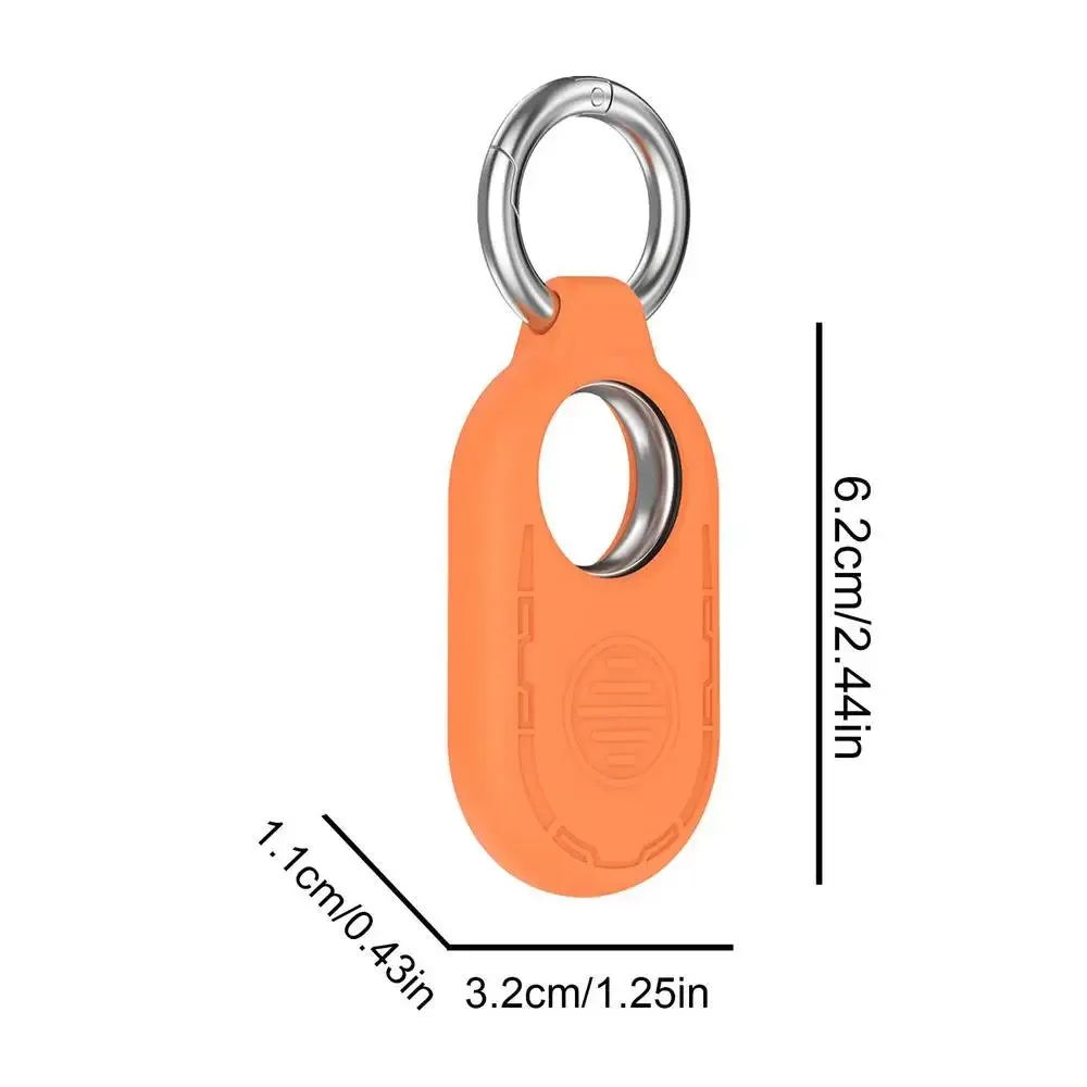 GalaxySmarttag 2 Silicone Protective Case Portable GPS Trackers Skin Sleeve For SamsungGalaxy Smart Tag 2 Anti-Lost Alarm Covers