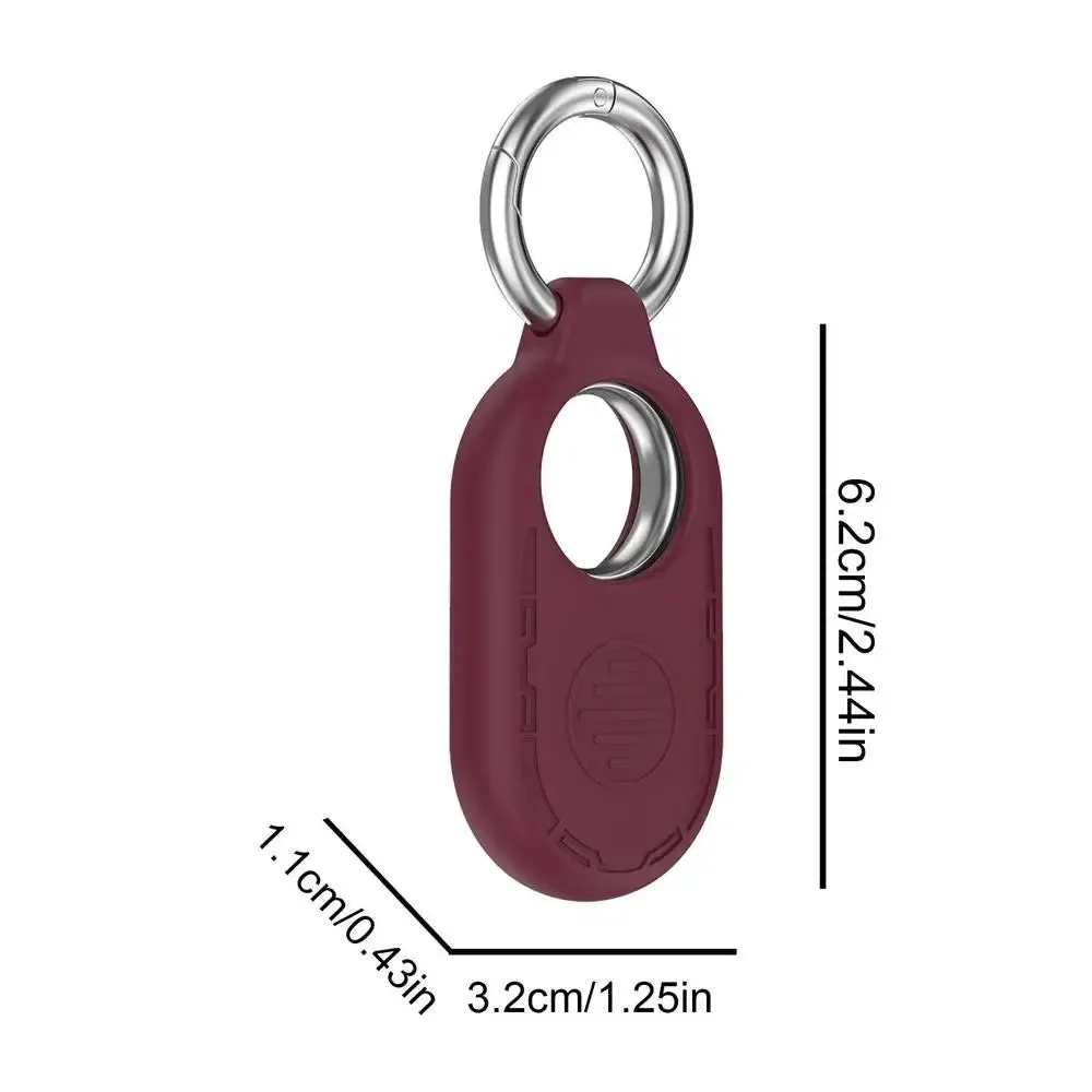 GalaxySmarttag 2 Silicone Protective Case Portable GPS Trackers Skin Sleeve For SamsungGalaxy Smart Tag 2 Anti-Lost Alarm Covers