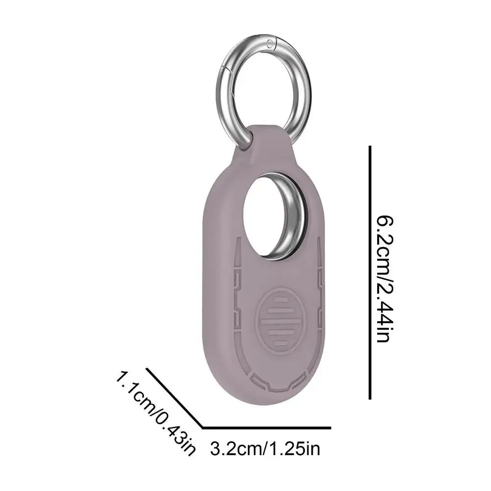 GalaxySmarttag 2 Silicone Protective Case Portable GPS Trackers Skin Sleeve For SamsungGalaxy Smart Tag 2 Anti-Lost Alarm Covers