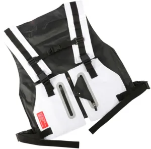 GANAZONO Adjustable Size Running Vest Men's Outdoor Vest Reflective Straps Waterproof Cycling Gear Multi-Pocket Night Visibility for Hiking Camping