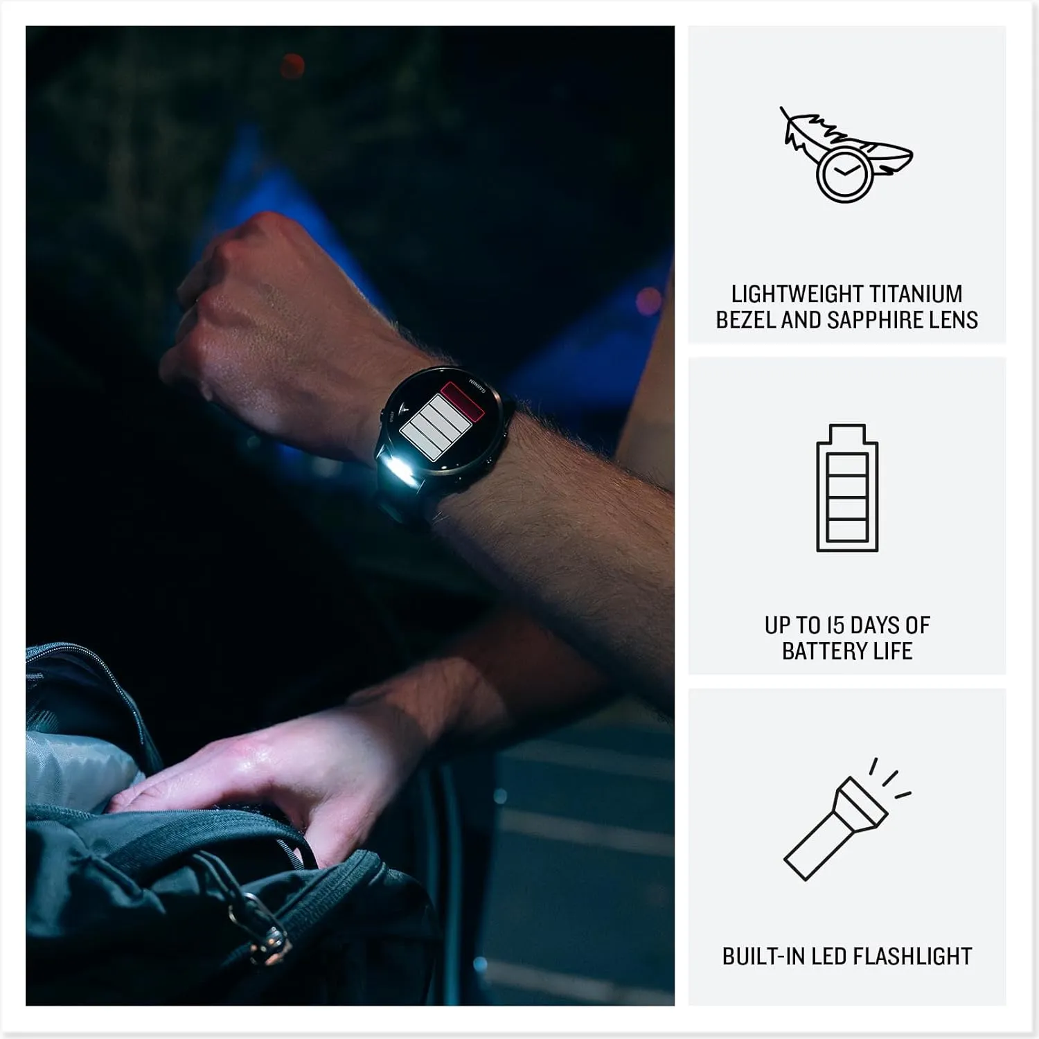 Garmin Forerunner 970 (Soft Gold French Gray/Translucent Indigo) Premium GPS Running & Triathlon Smartwatch Bundle - AMOLED, LED Flashlight with PlayBetter Portable Charger & HD Screen Protectors