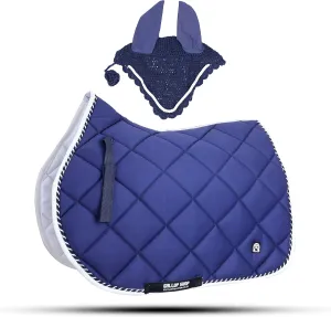 General Saddle Pads with Matching Fly Veil Set (Ship from USA)
