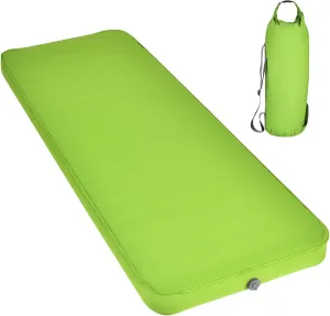 Giantex 4 Inch Self Inflating Camping Mat, Green, Compact, Inflatable, Lightweight
