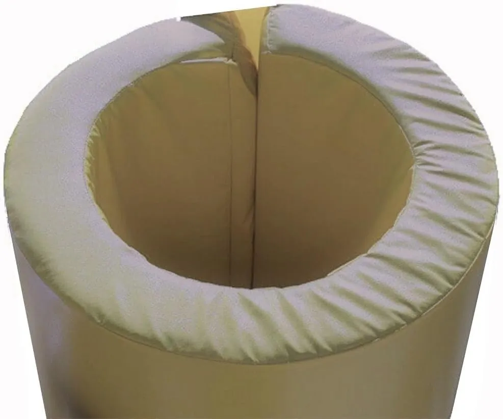 Goal Post Pad, 4 FT Tall, 2” Thick Foam, Hook/Loop Closure, Indoor/Outdoor, Weatherproof, UV-Resistant