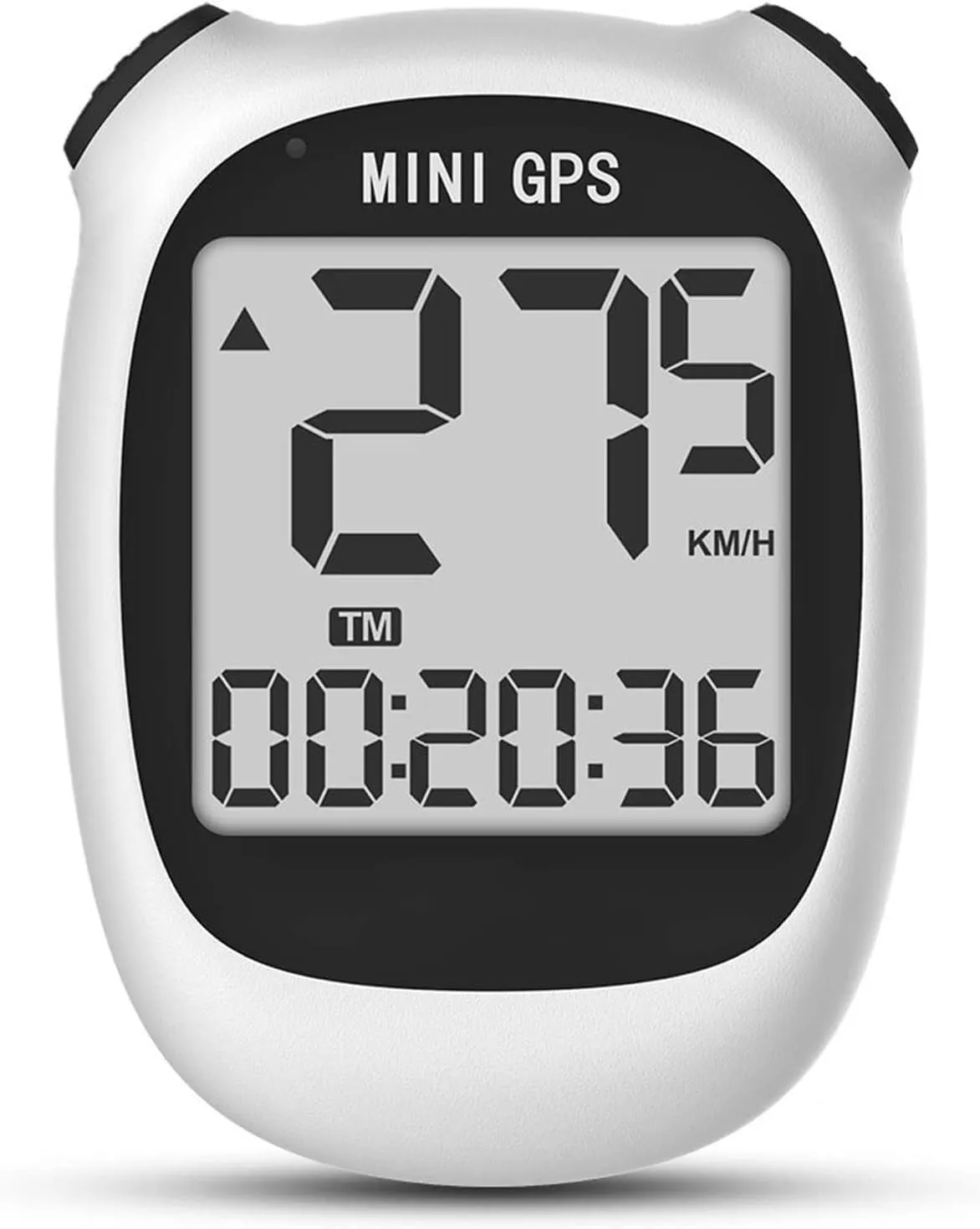 GPS Bicycle Yardstick, Outdoor Cycling Equipment, Multifunction LCD Backlight Display IPX5 Waterproof, Bicycle Odometer