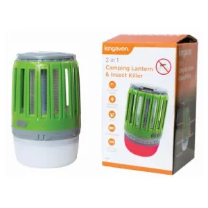 Green 3W 2-in-1 Camping Lantern & Insect Killer