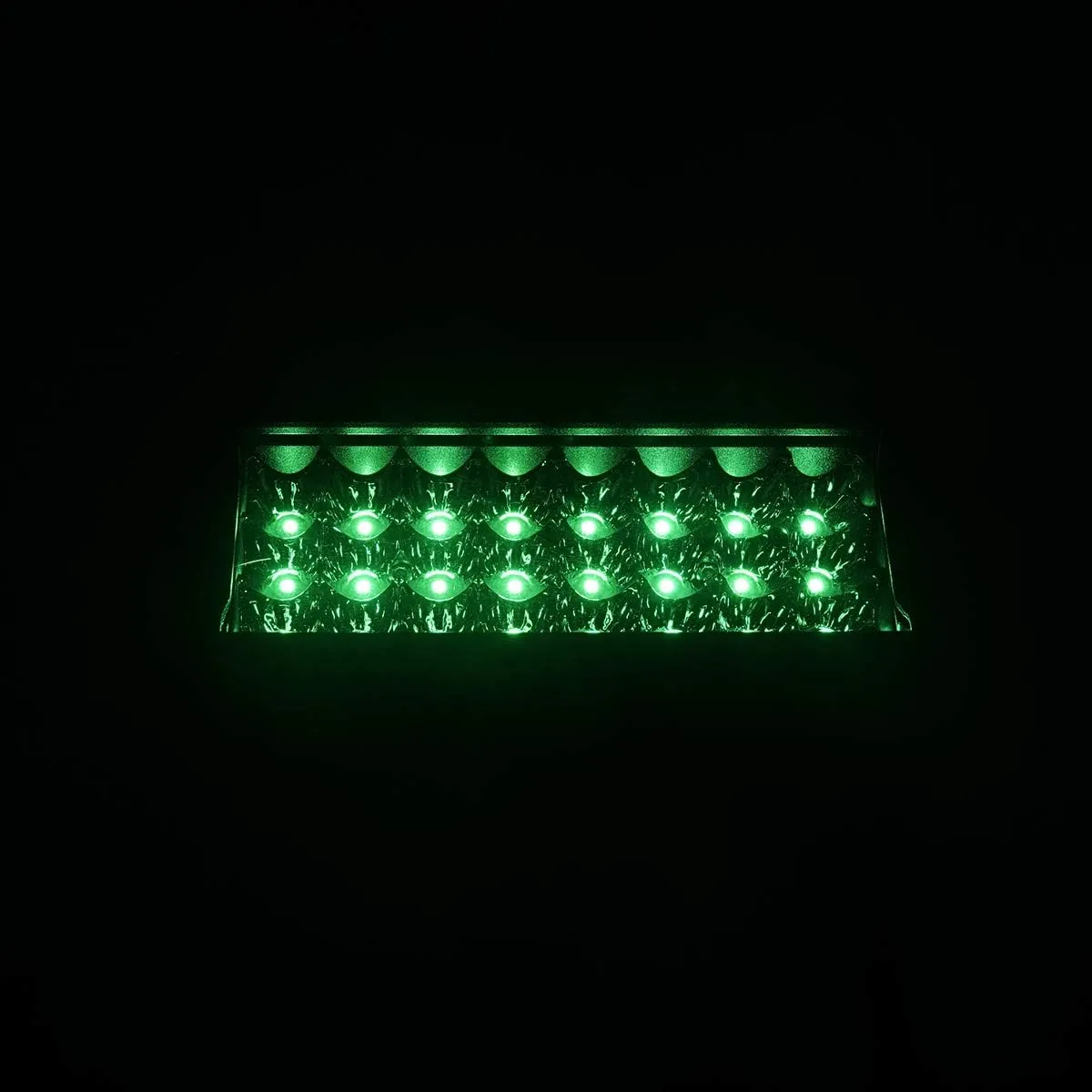 Green Led Off-road Light Bar Pod 36W 7-inch Spot Driving Work Pods Waterproof Fog Lamps for Van Pick-up Truck Car ATV UTV SUV Truck Tractor Boat Fishing Hunting g Deck Trailer Navigation 12V 24V 2pcs