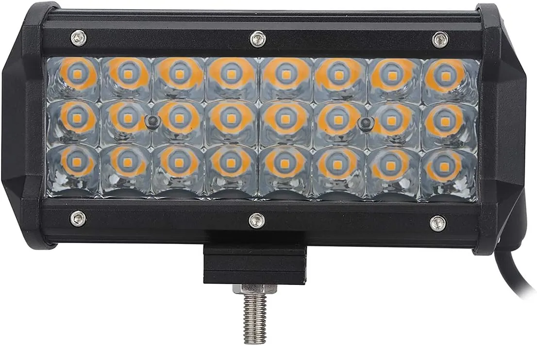 Green Led Off-road Light Bar Pod 36W 7-inch Spot Driving Work Pods Waterproof Fog Lamps for Van Pick-up Truck Car ATV UTV SUV Truck Tractor Boat Fishing Hunting g Deck Trailer Navigation 12V 24V 2pcs