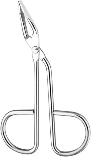 Hair Removal Tweezers Eyebrow Plucker Stainless Steel Elbow Clip Scissors Tweezers Pliers Beauty Slanted Puller Extension Eye Plucking Makeup Tool