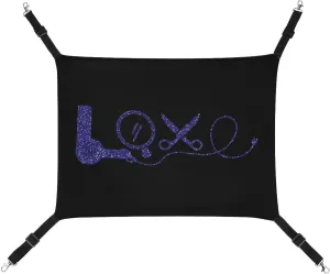 Hair Stylist Love Dryer Hanging Cat Bed Soft Breathable Pet Hammock for Cage Pet Sleeper for Kitten Ferret Puppy Rabbit