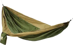 Hammaka Parachute Silk Hammock Army Green/Brown