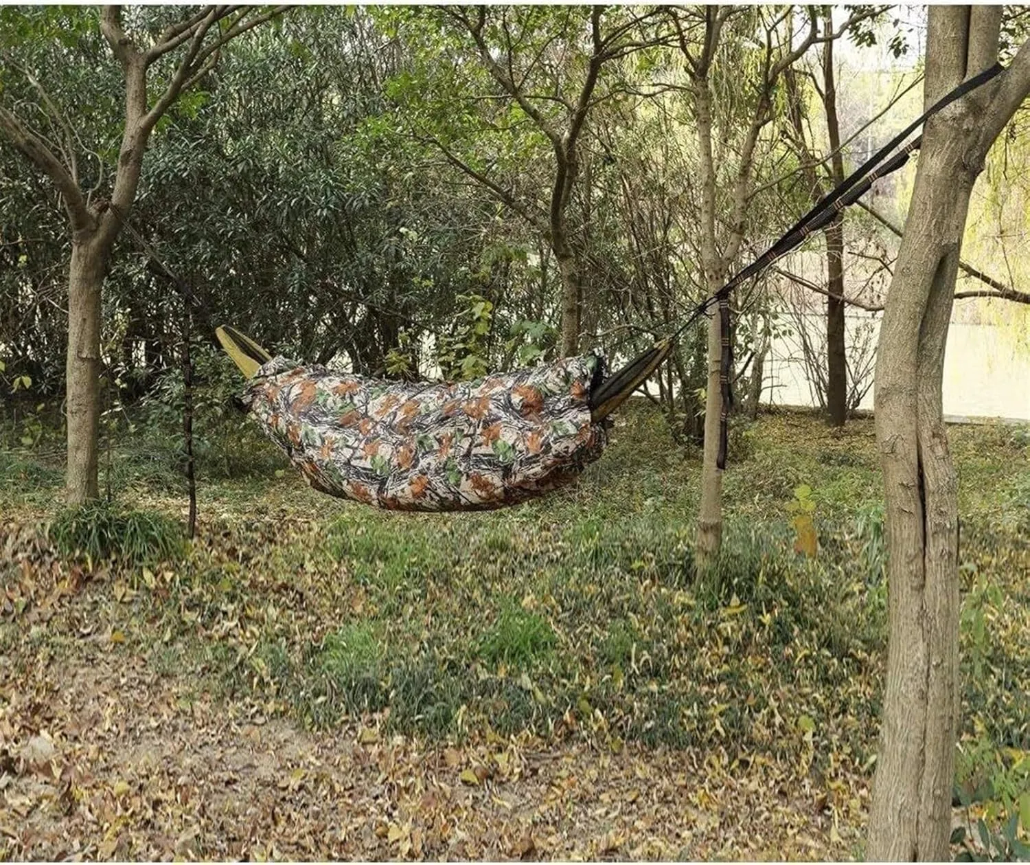 Hammock 200x75 Cm Camping Hammock Underquilt Under Quilt Blanket Ultra-Light Full Length Sleeping Bag Fits 0℃-15℃ Portable Hammock