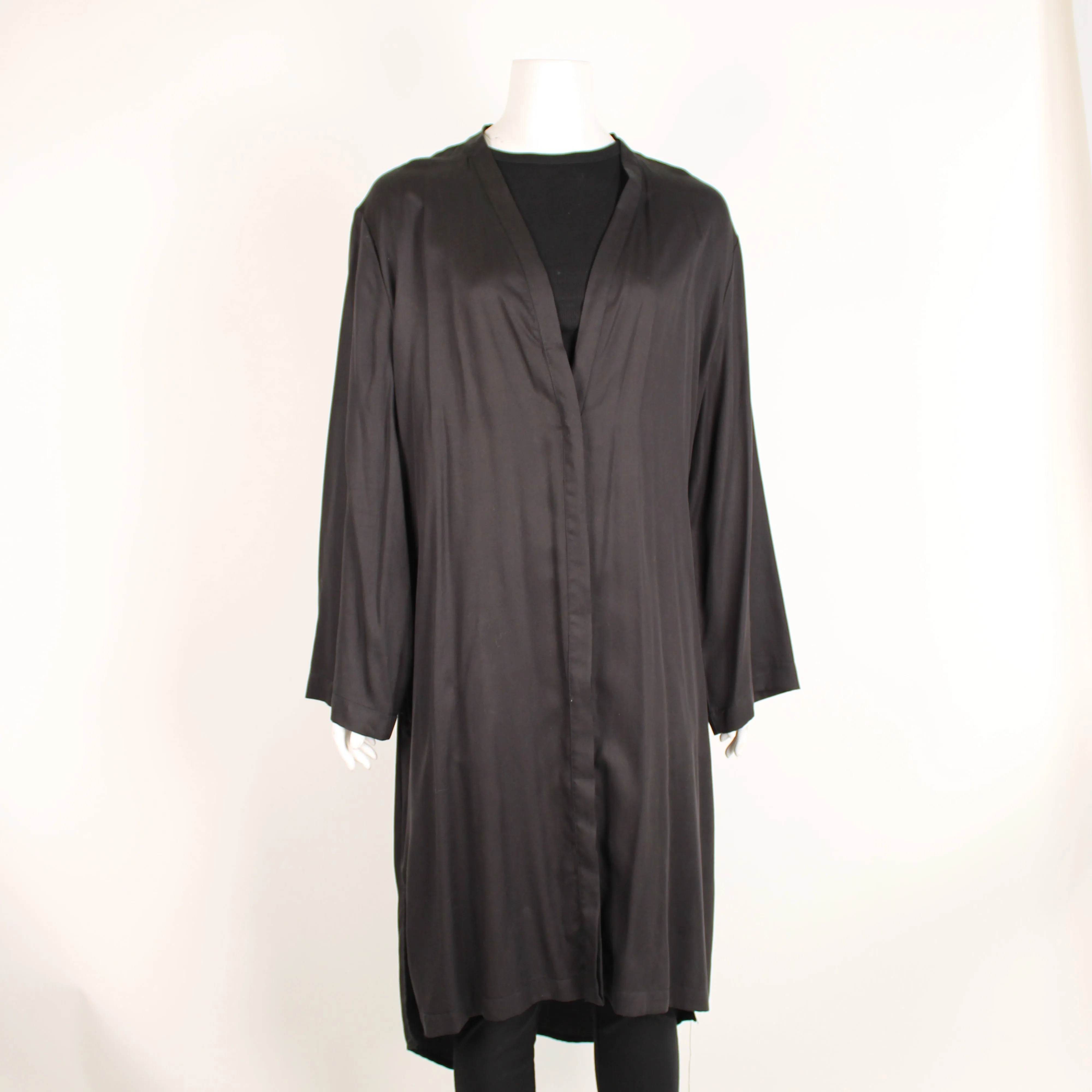 Hammock & Vine Long Black Coat