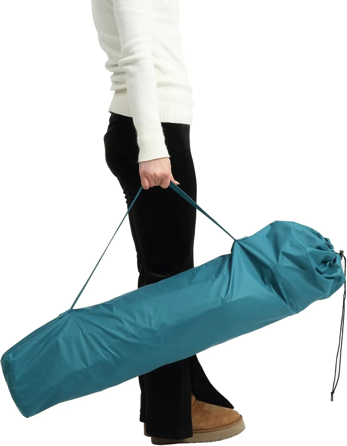 Hammock Camping Chair, Folding Portable Rocking Chair, Aluminum Alloy Adjustable Back Swinging Chair with Pillow Cup Holder, Recliner with Carry Bag for Outdoor Travel Lawn Backyard, Blue (2pcs)