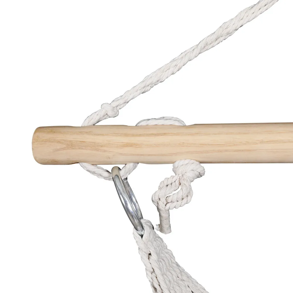 Hammock Chair Swing Camping Mesh Cream