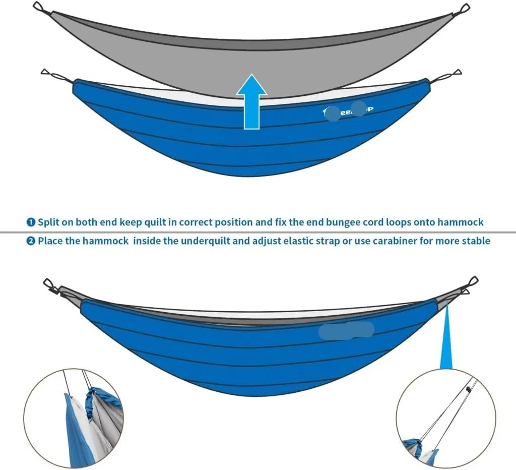 Hammock Double Camping Hammock Outdoor Swing Adult Indoor Student Dormitory Picnic Camp Single Anti-Rollover Hammock Hammock Outdoor