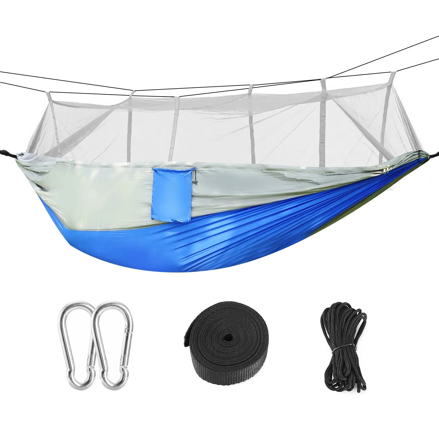Hammock Portable Nylon Swing Hanging Bed
