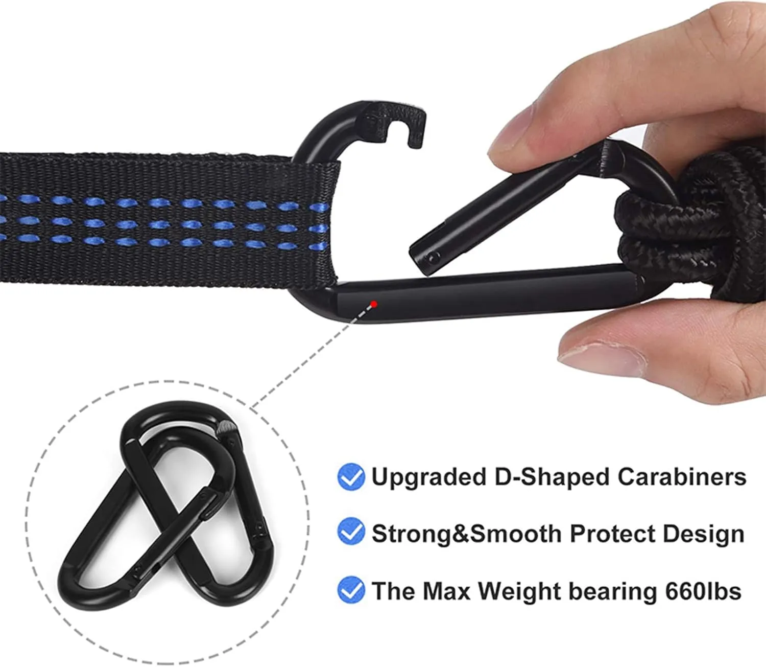 Hammocks Camping Hammock Breathable Parachute Hammock Swing with Tree Belt 210T Nylon Hammock for Survival Travel Outdoor Outdoor Hammock