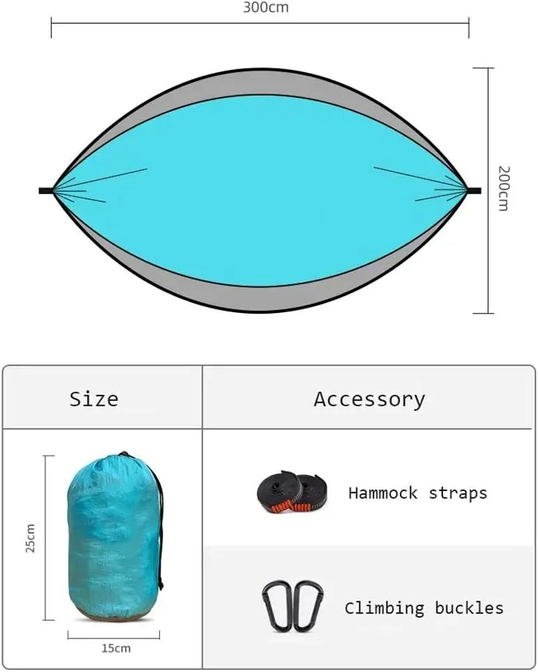 Hammocks Camping Hammock Lightweight Portable Hammock Double Outdoor Hammocks for Camping Backpacking Hiking