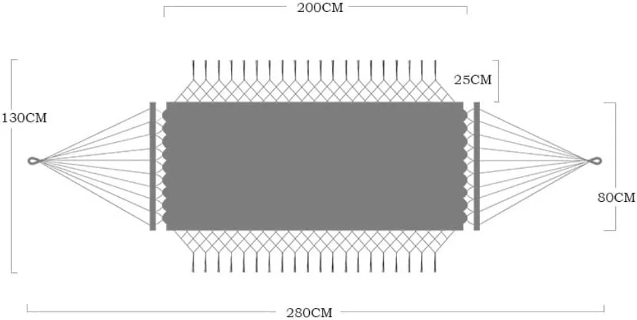 Hammocks for Outside Recreation Canvas Fringed Hammock Lace Comfortable Foldable Hammock Swing Chair for Outdoor Beach Garden Backyard Hammock Camping, 200*80cm, Blue