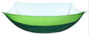 Hammocks Hammock Portable Camping Hammock with Mosquito Net Double & Single Hammock Nylon Hammock for Outdoor Indoor Patio Hiking Beach Hammocks for Outside